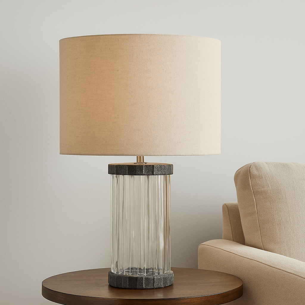 Noura Glass Table Lamp