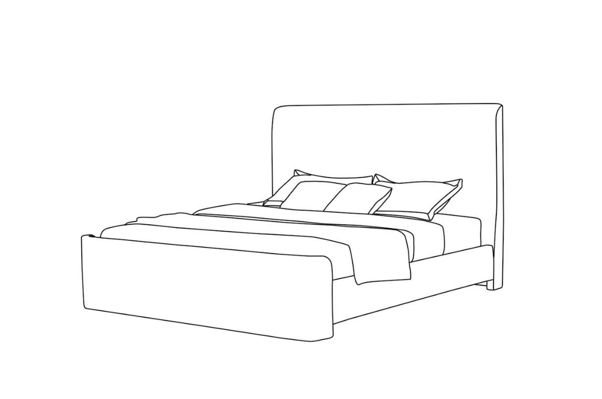 Novella Bed مقاس US KING SIZE