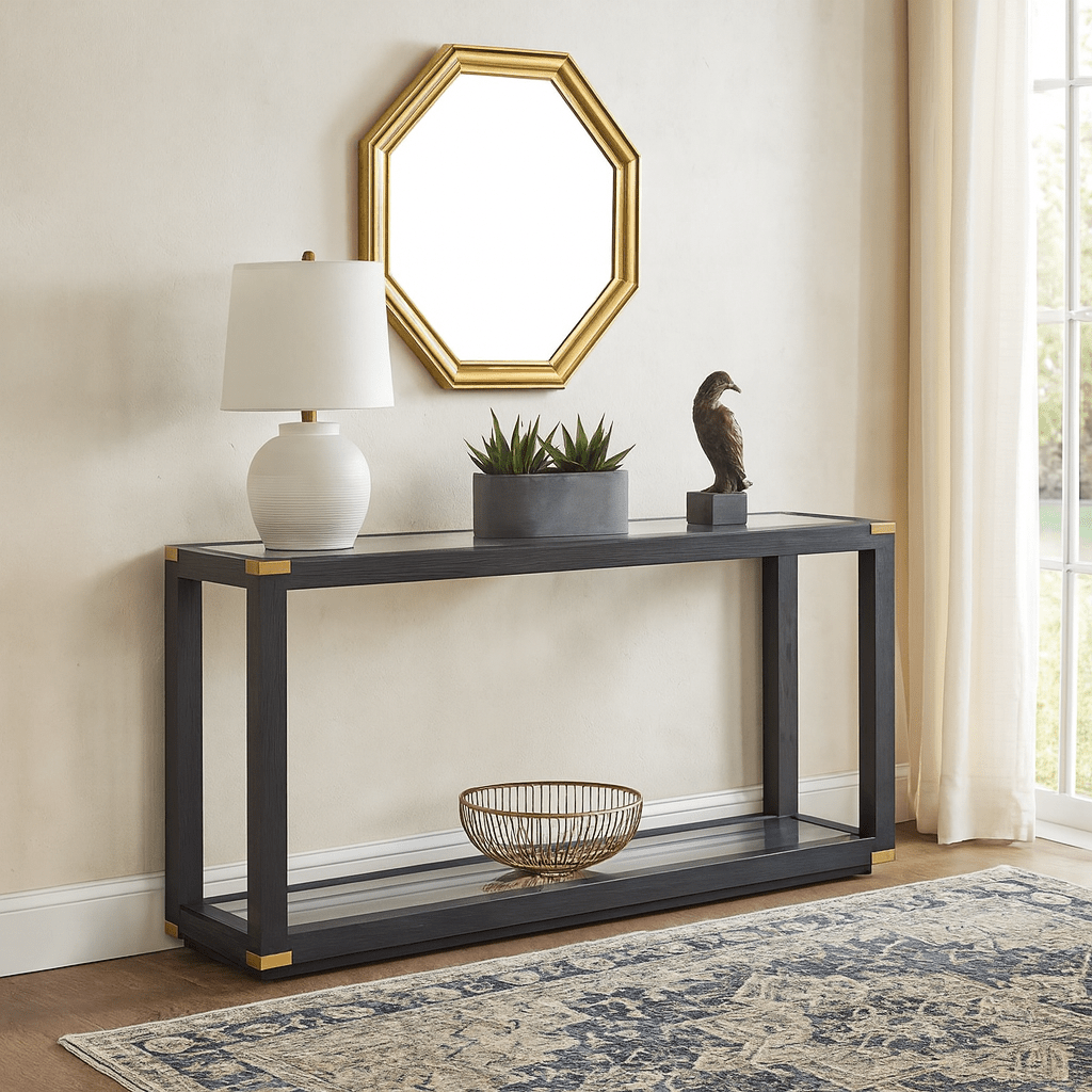 Oak Elegance Console