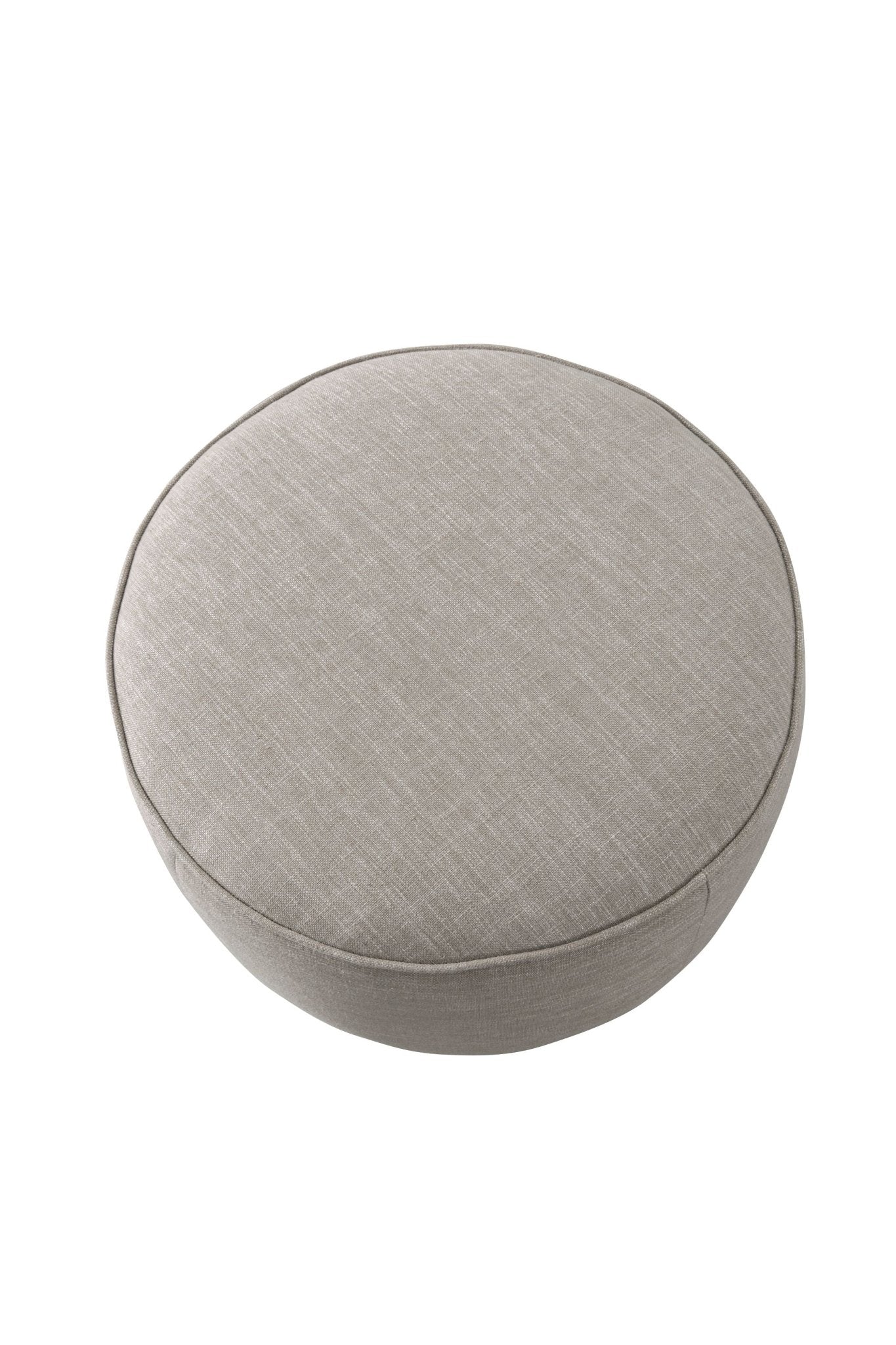 Beige Boucle Ottoman W55.5xH44cm