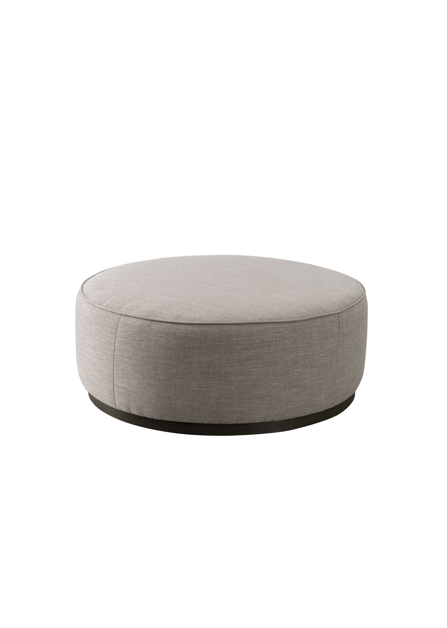 Beige Boucle Ottoman W91xH36cm