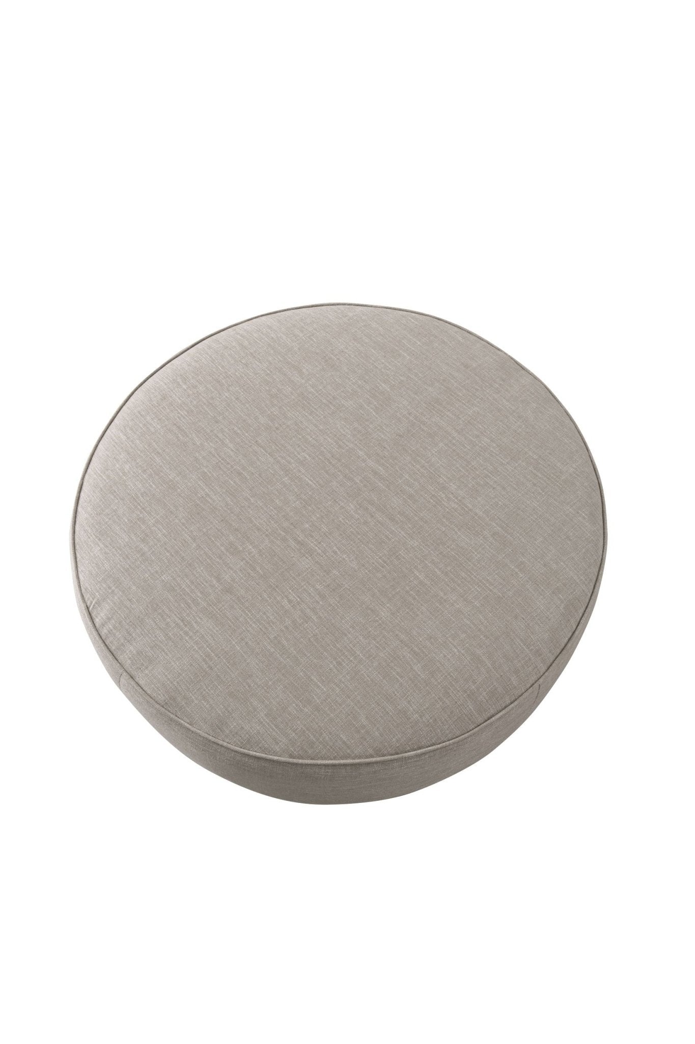Beige Boucle Ottoman W91xH36cm