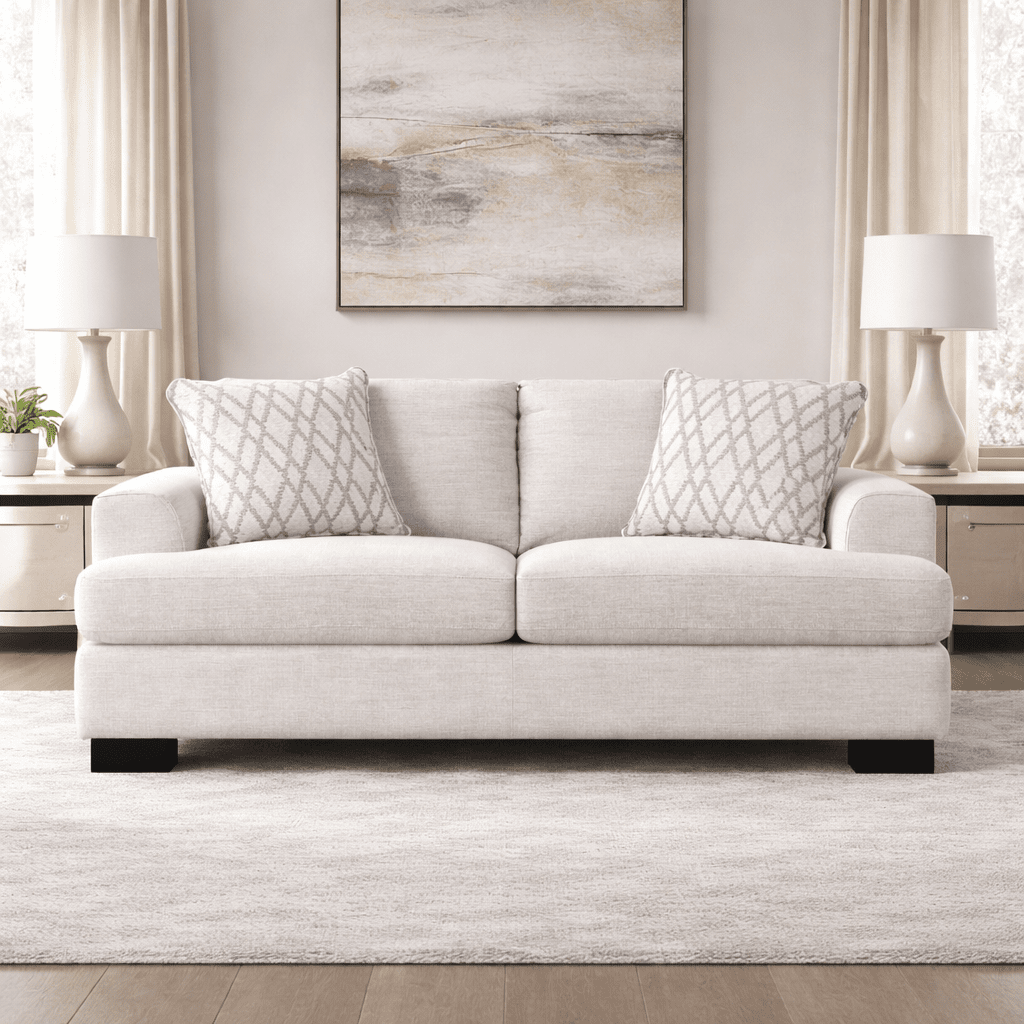 Olaf Beige Loveseat