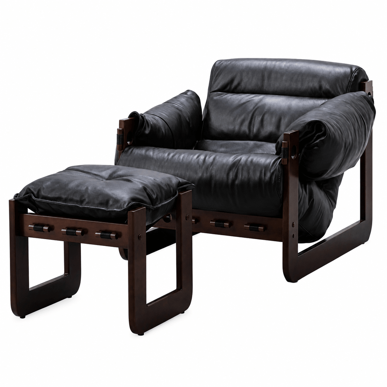 Onyx Accent Chair W/Ottoman