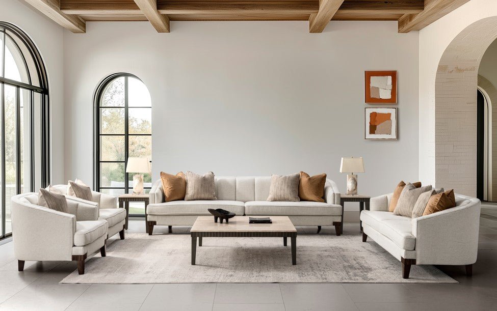 Opaline White Velevt Chair