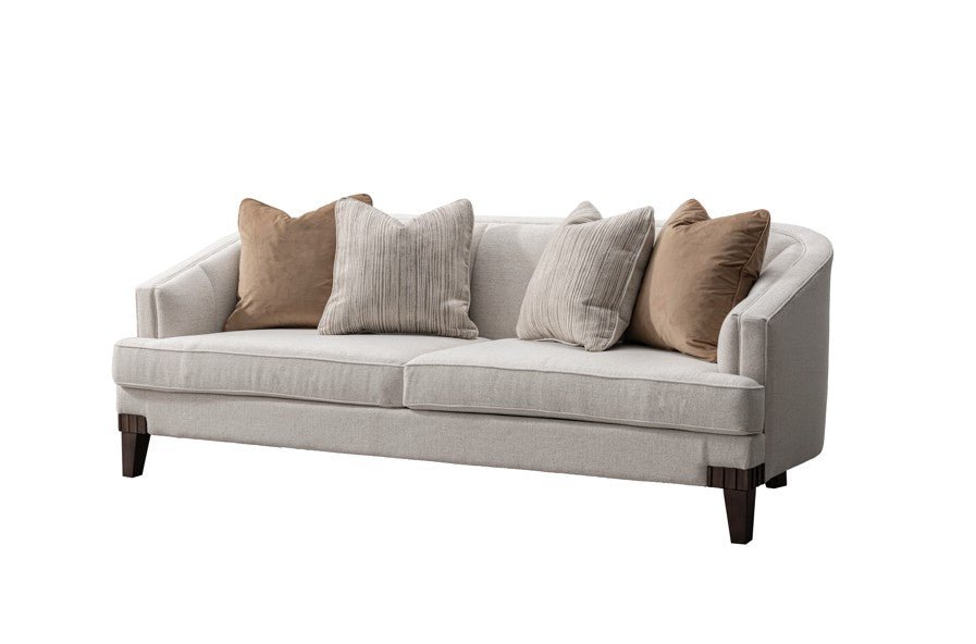 Opaline White Velevt sofa