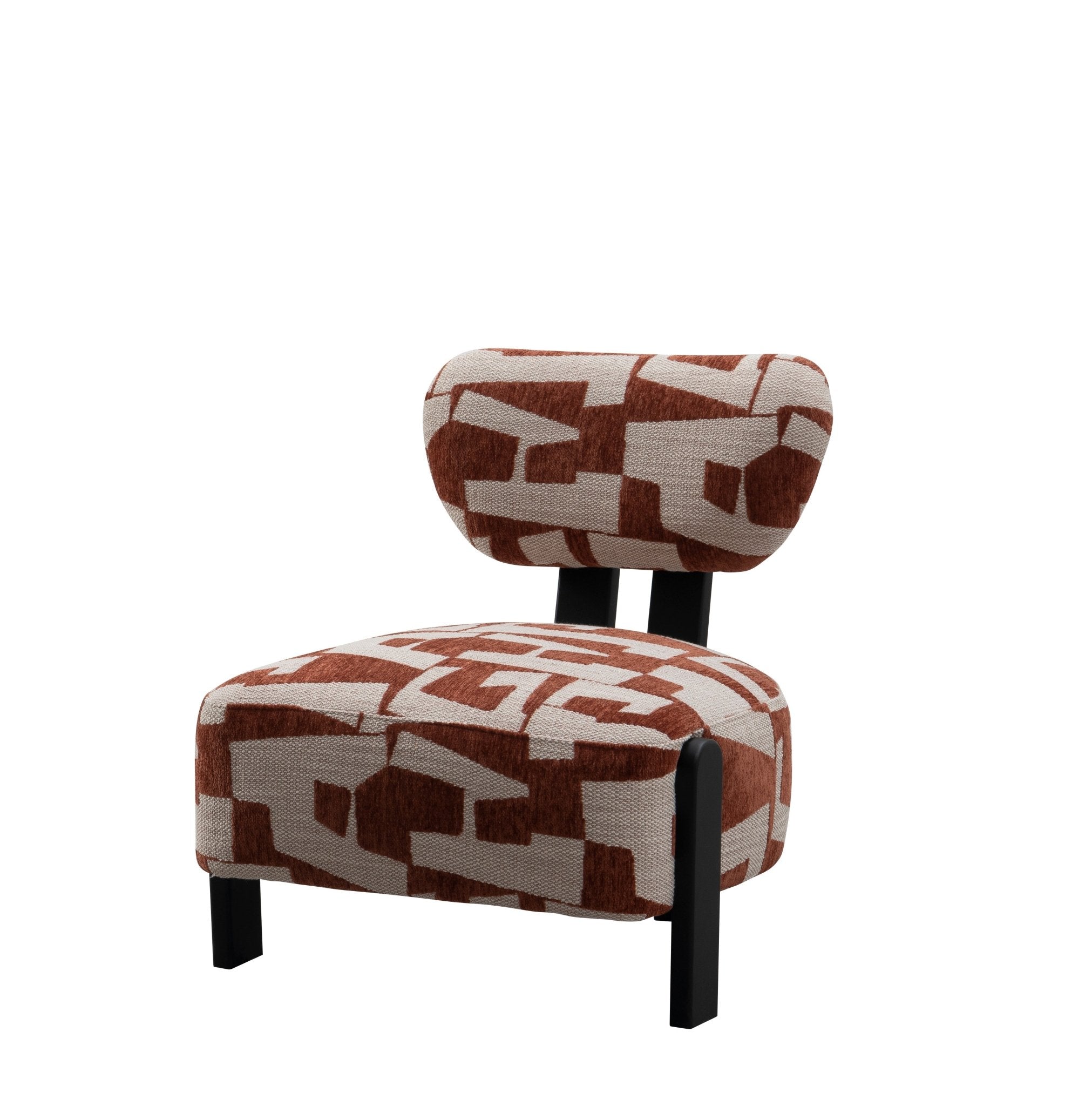 Orb Brown Accent Chair