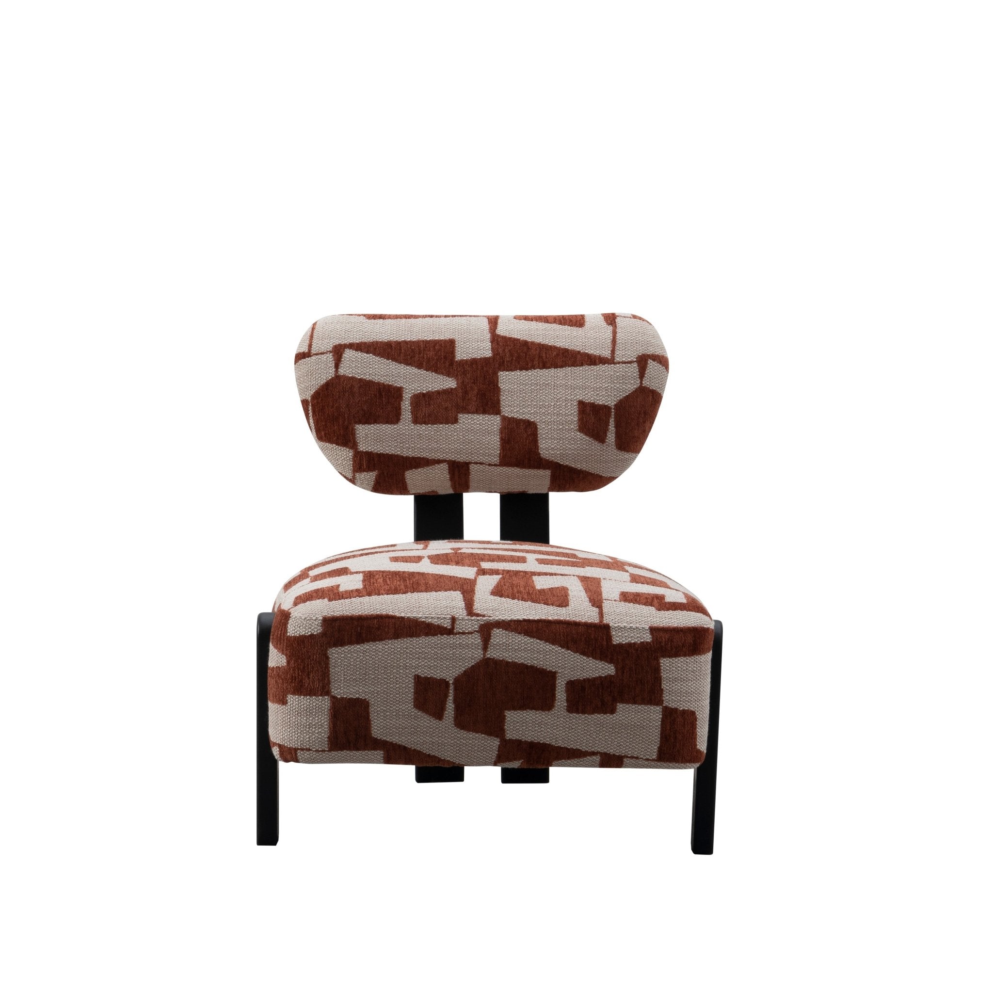 Orb Brown Accent Chair