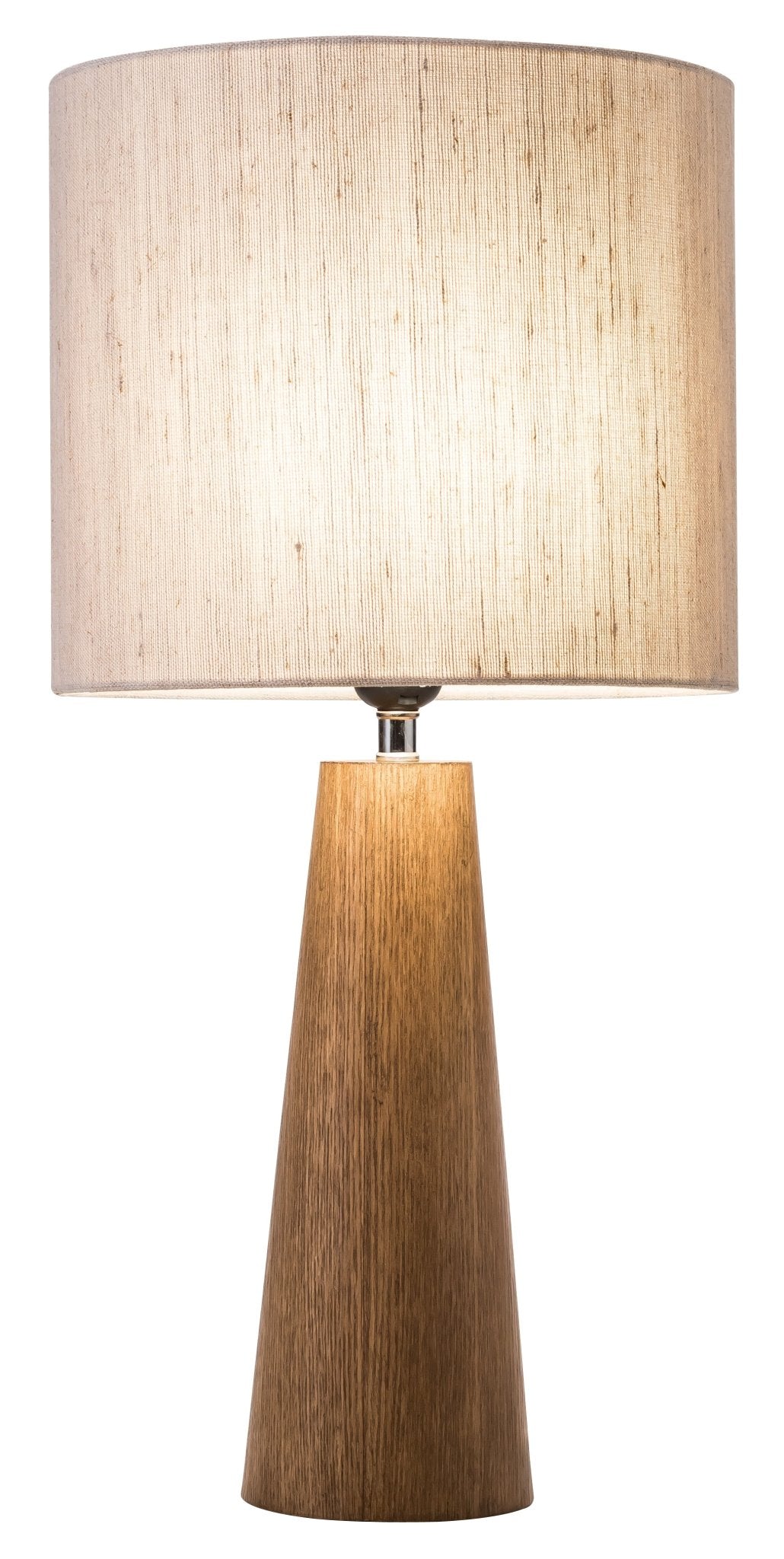 PARIS Dark Wooden Table Lamp