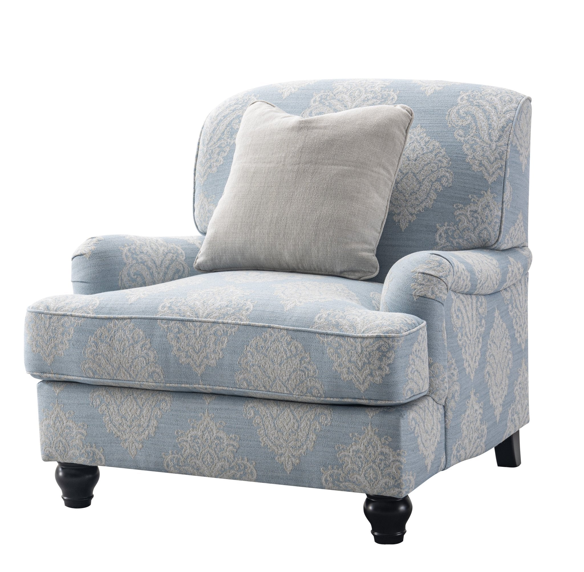 Pastel Pattern Accent Chair