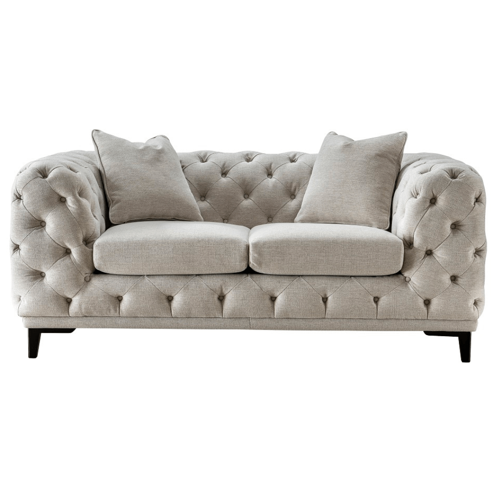 PLAIN TUFT SOFA SET