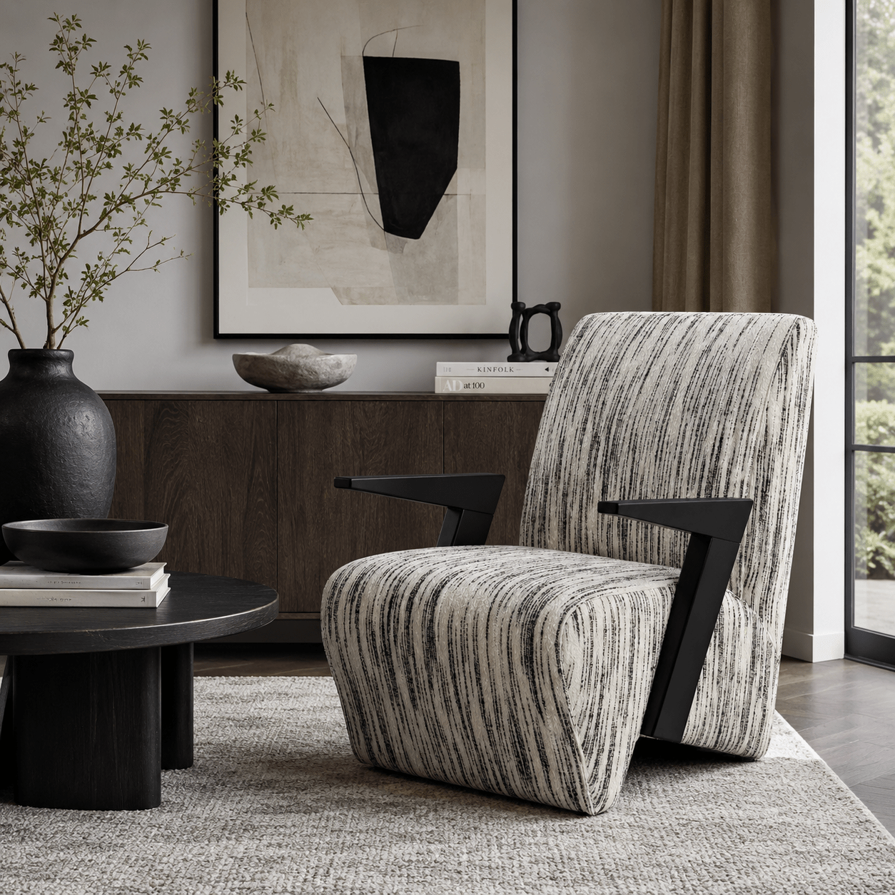 Pylon Flow Accent Chair