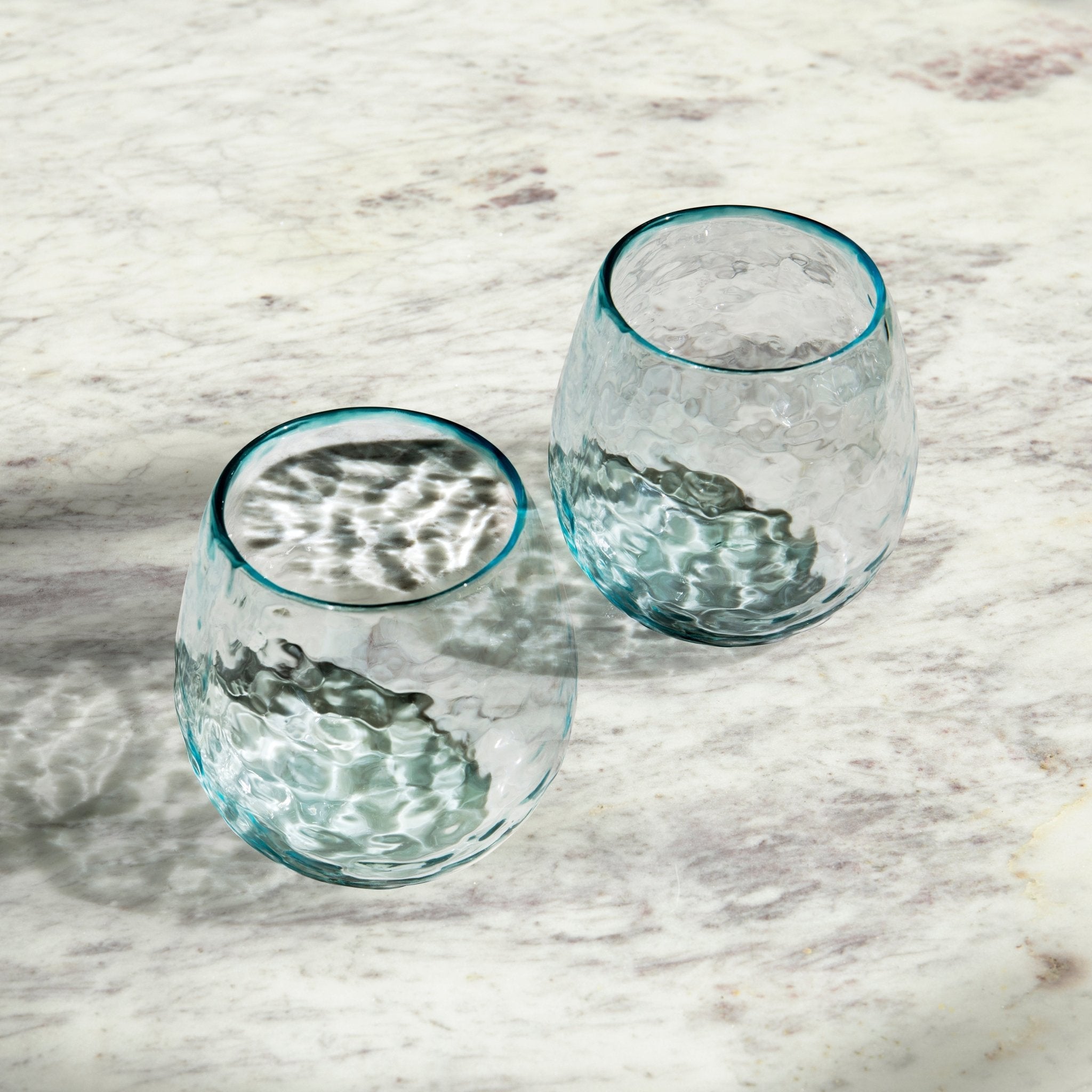 Quoise Glass Tumbler Set of 2 (Round)