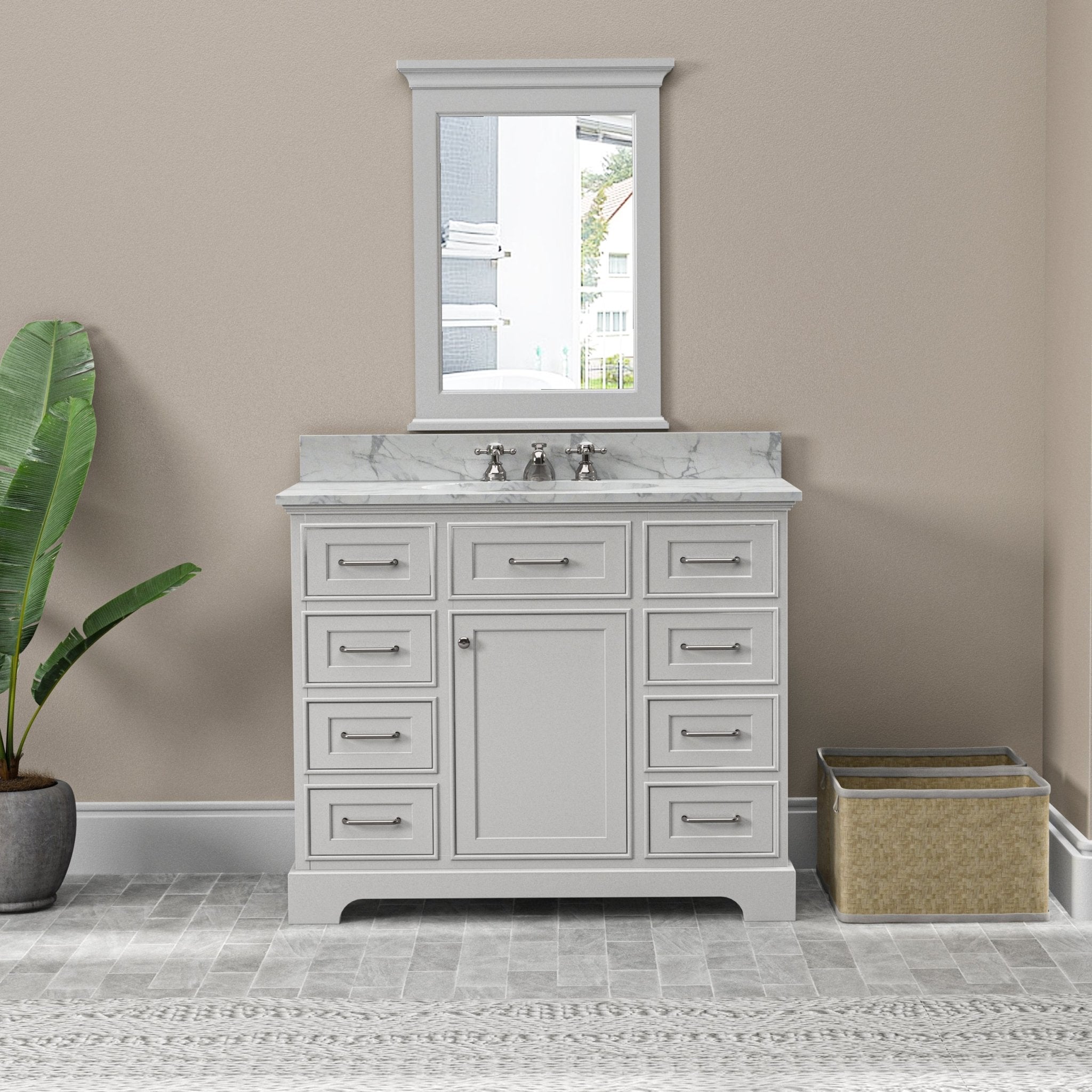 R 42" Vanity