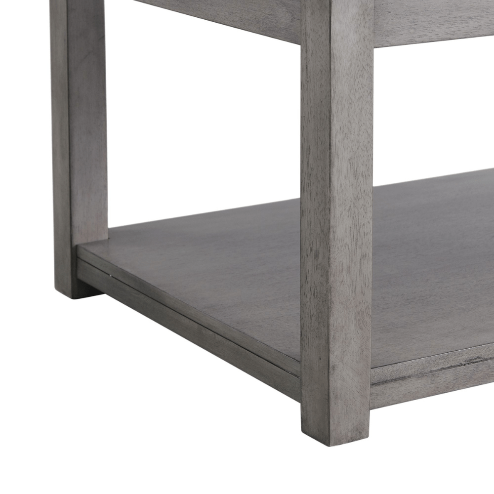 Rina Three Pack Occasional set; coffee W/ Casters in grey