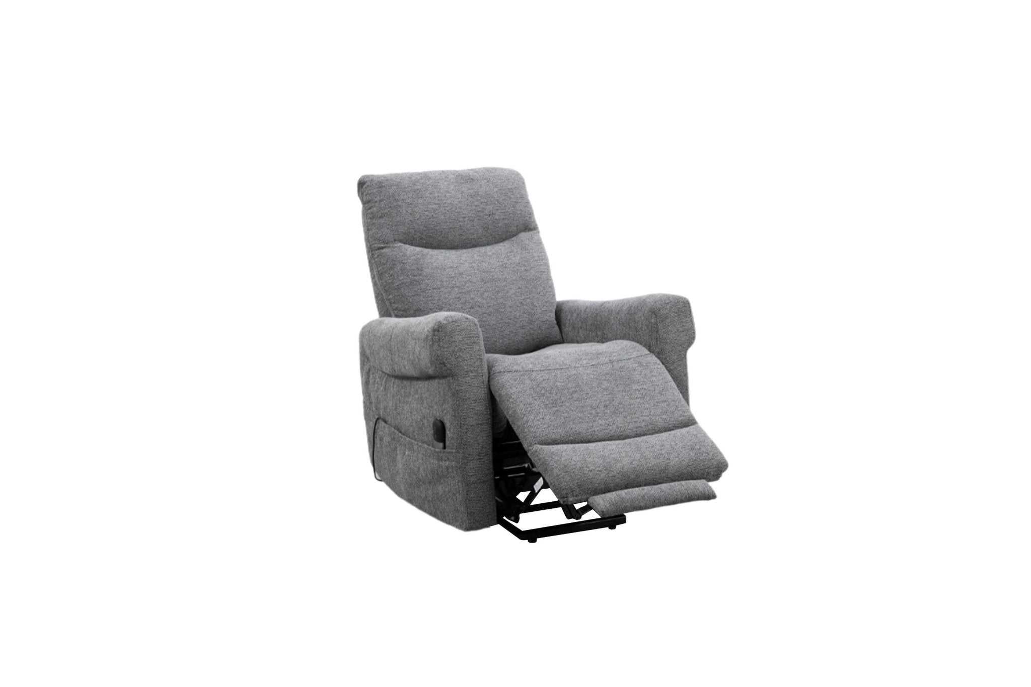 كرسي استرخاء يدوي متحرك Roots Comfort Grey