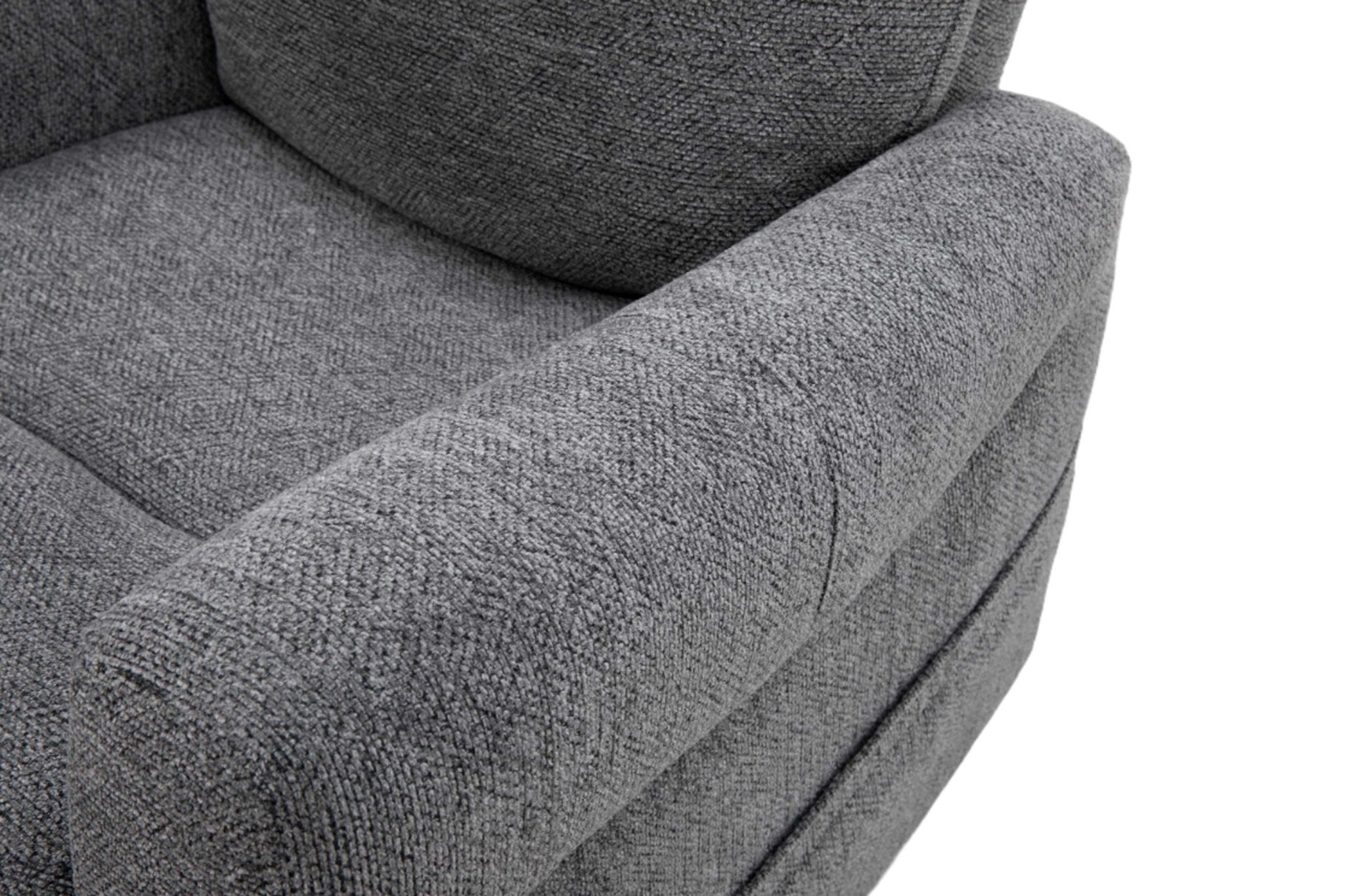 كرسي استرخاء يدوي متحرك Roots Comfort Grey
