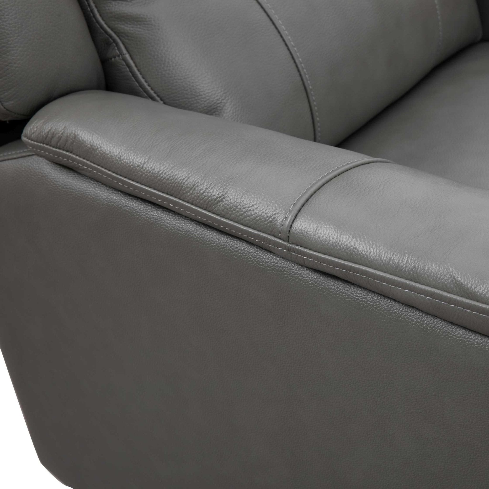 Roots Comfort Grey Manual Recliner Swivel