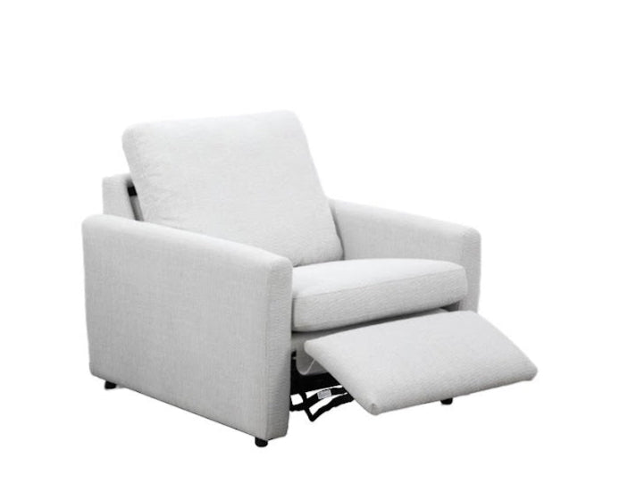 Roots Comfort Grey Power Recliner