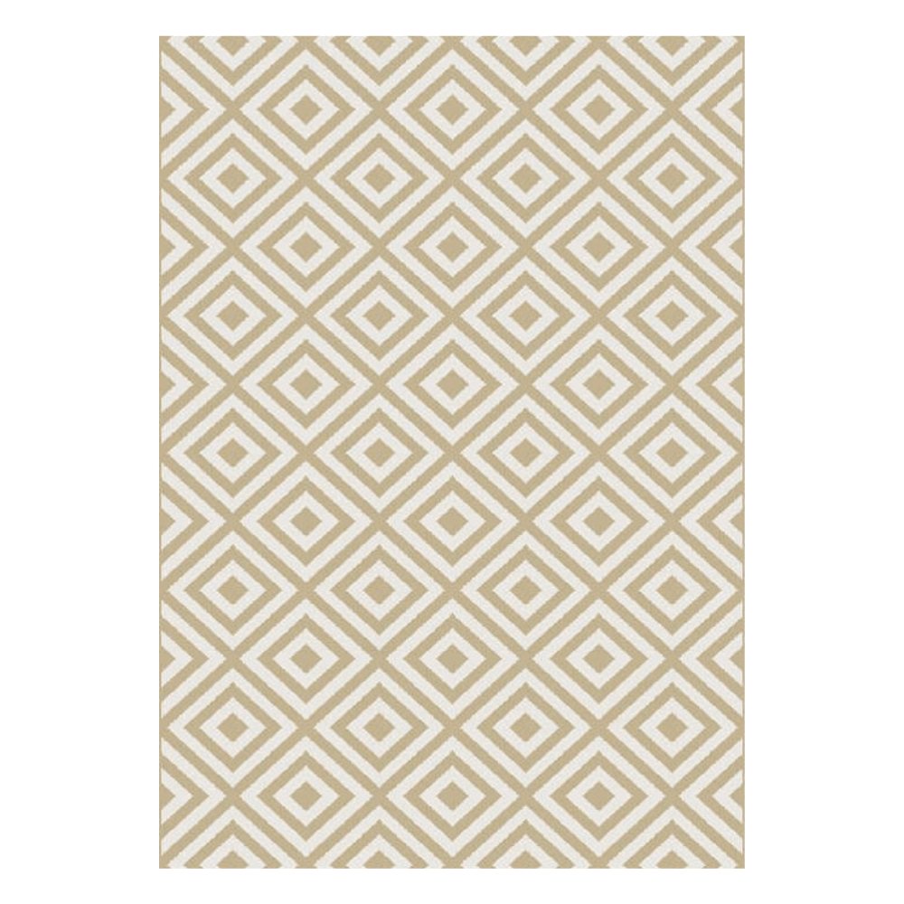 Roots Diamond Beige Rug