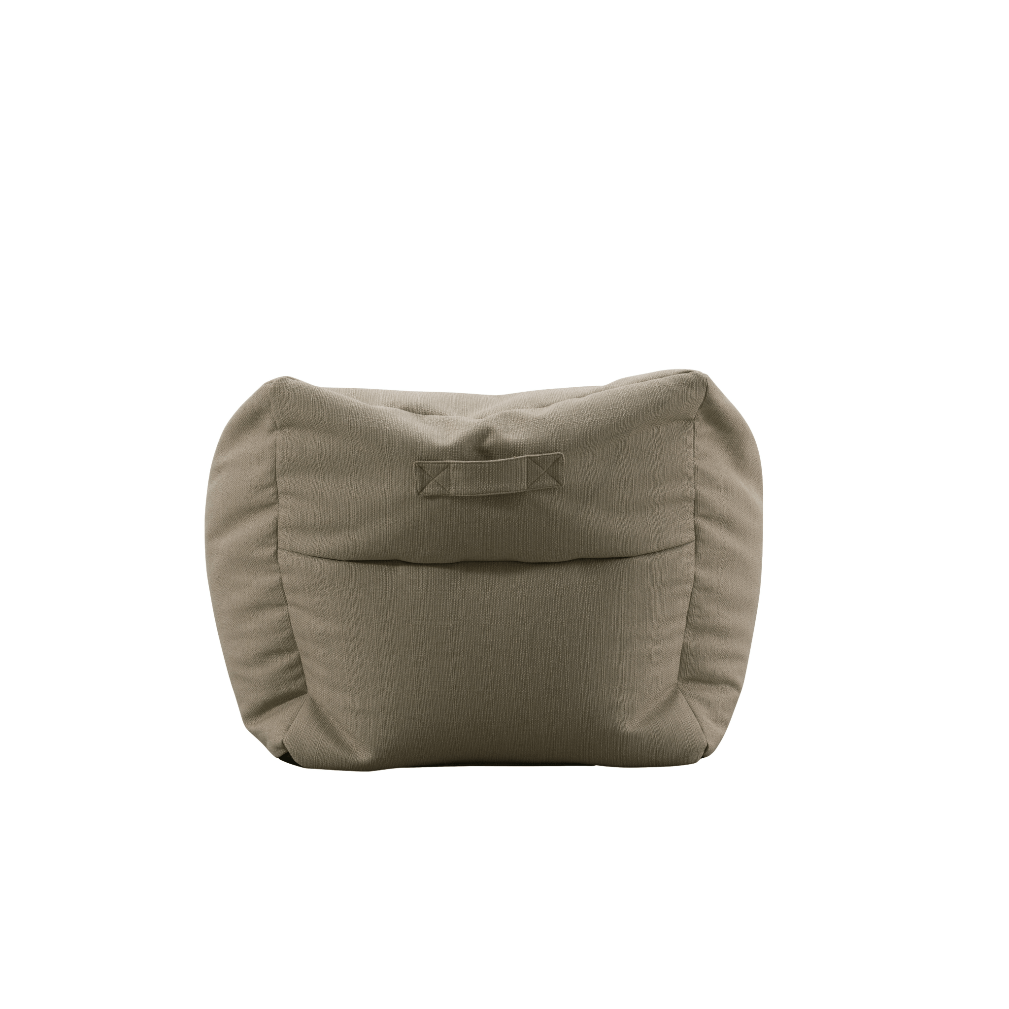 Roots For Fun Beige Bean Bag