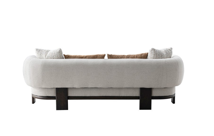 Sahara Sand Leaner Beige Sofa