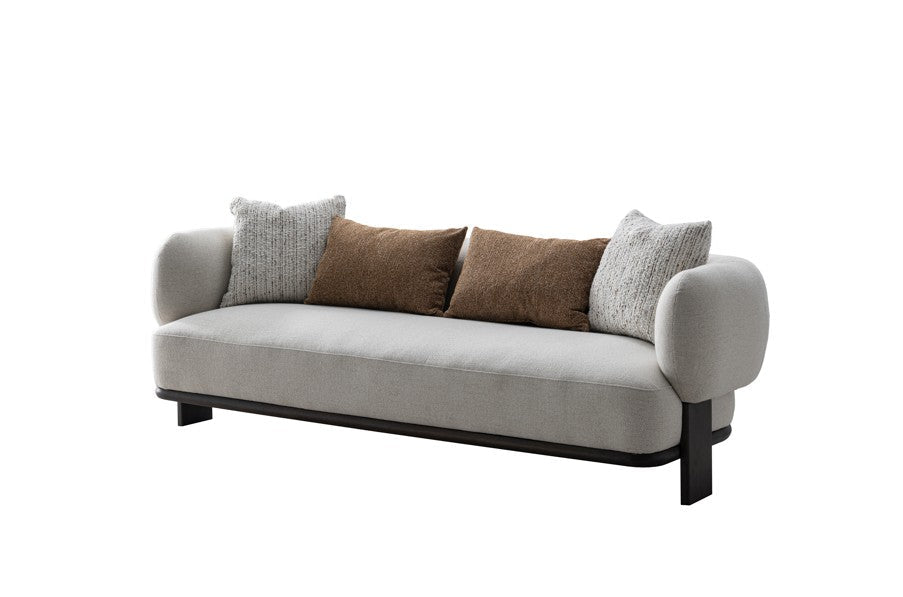 Sahara Sand Leaner Beige Sofa