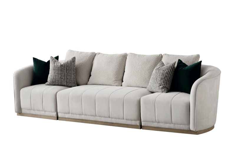 Sebastian Beige 5 Seater Sofa