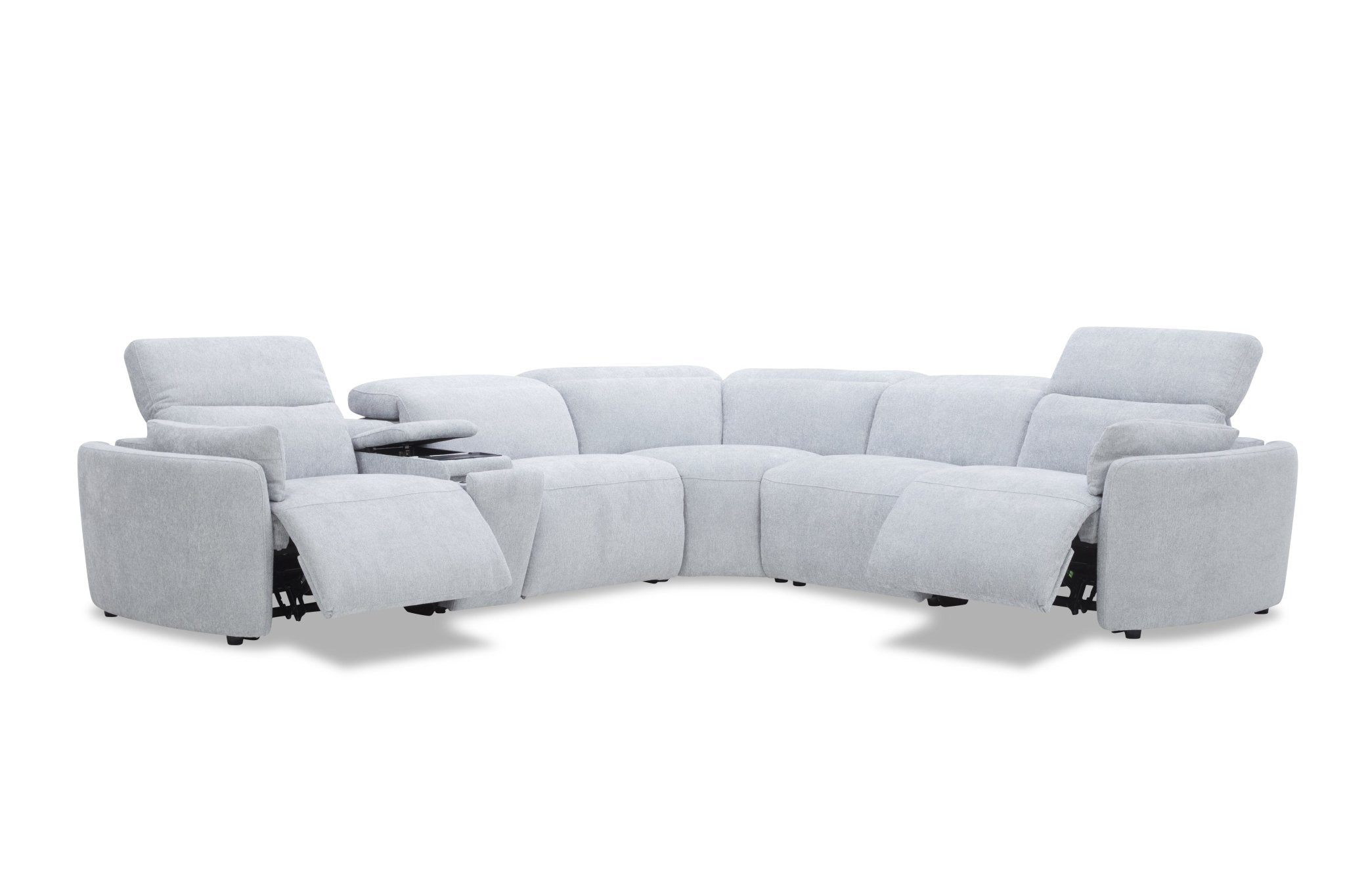 Seequence Gray Armless Chair