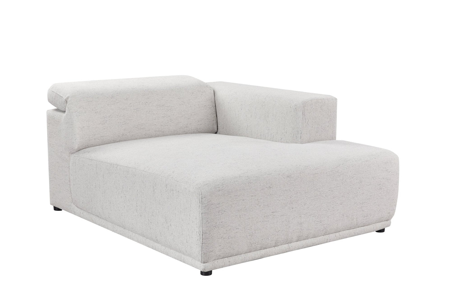 Serene light gray Right Chaise (118CM)
