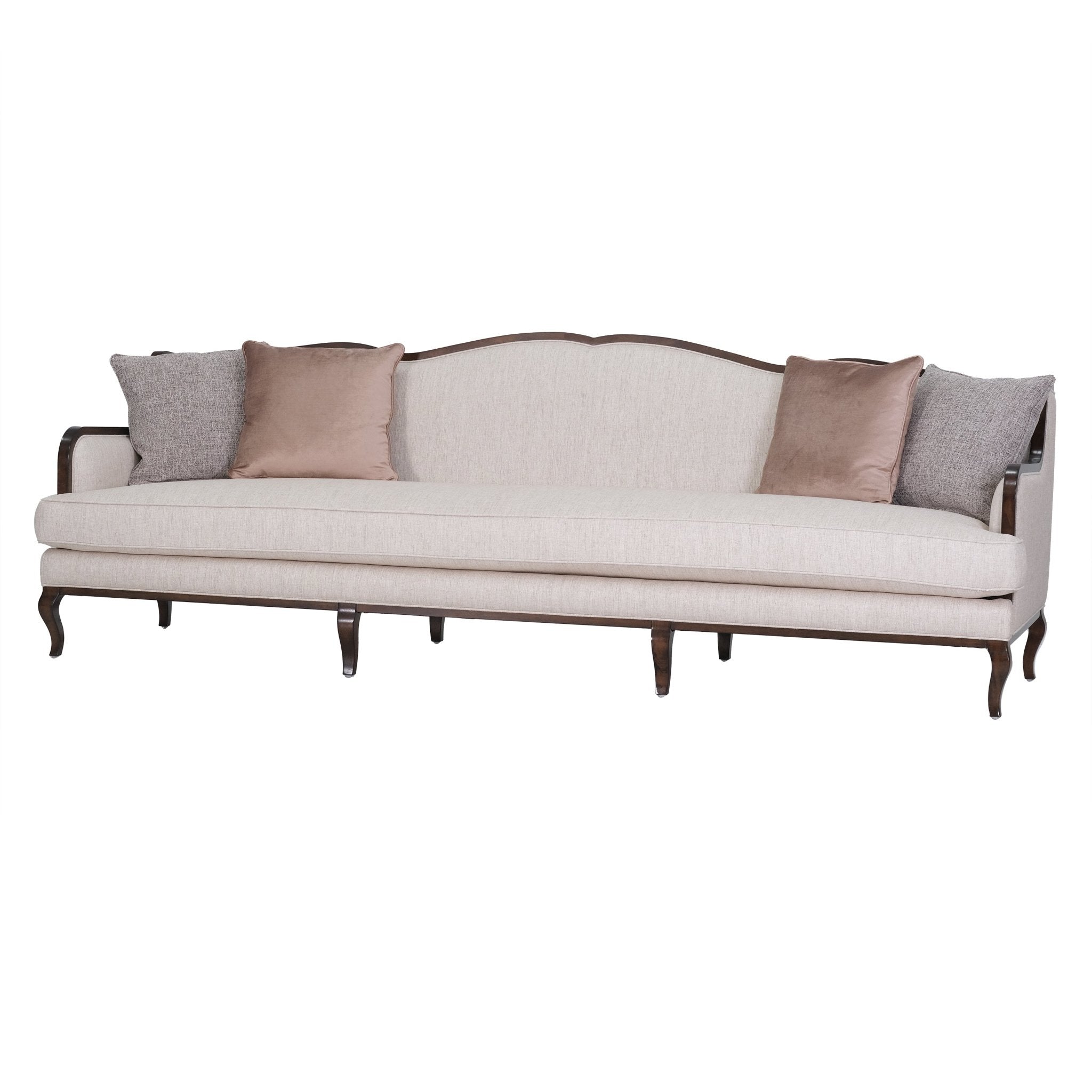 شوق رمادي 4 مقاعد (279.4 سم)