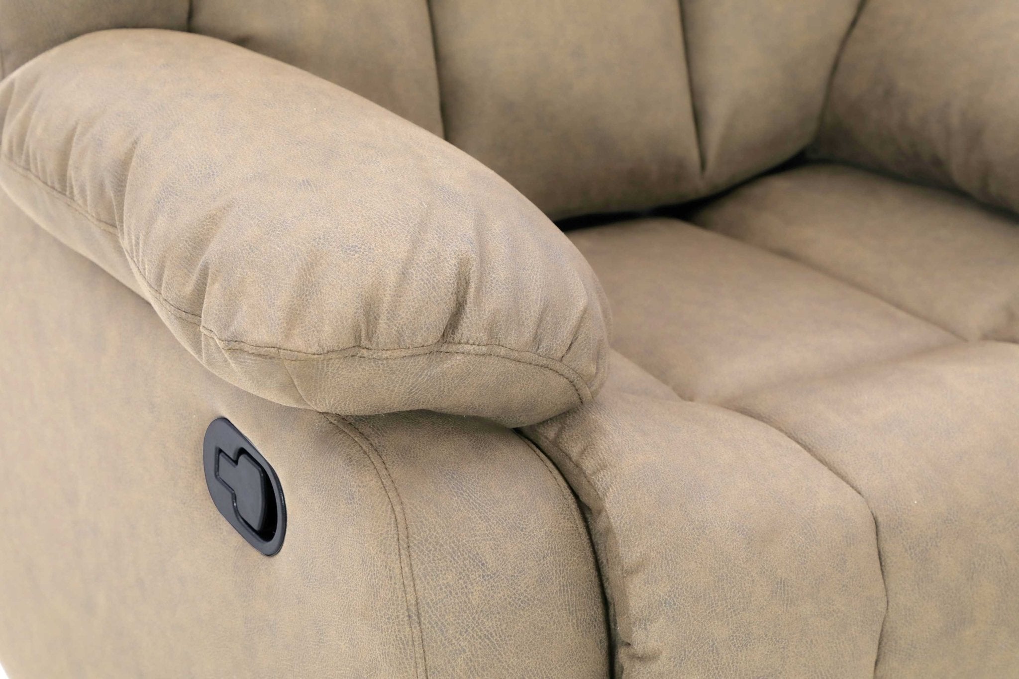 SnugLux Manual Beige Recliner