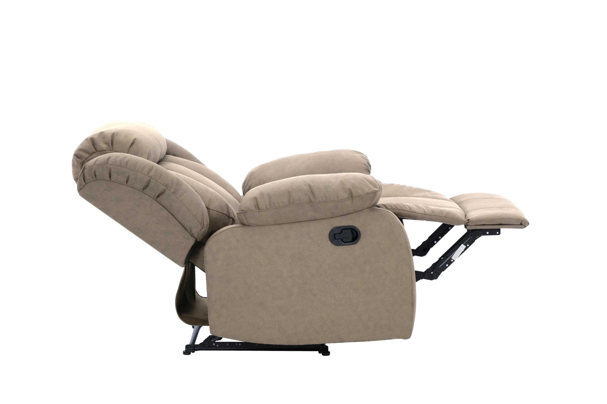 SnugLux Manual Beige Recliner
