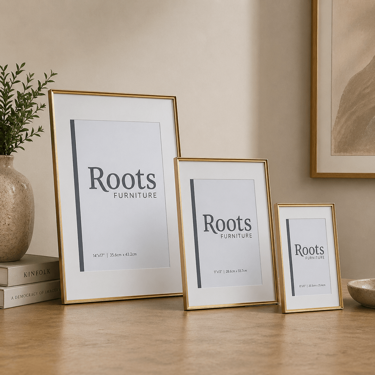 Stowe Modern Metal Frame - 36x43 cm