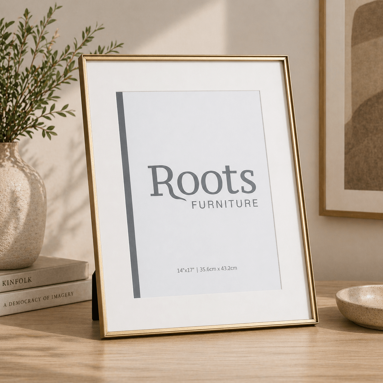 Stowe Modern Metal Frame - 36x43 cm