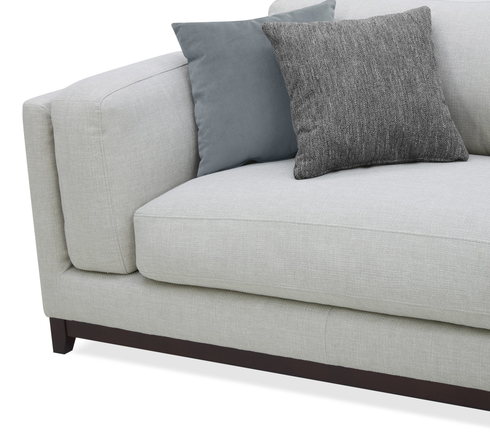 Sydney Warm Grey Sofa 270 cm