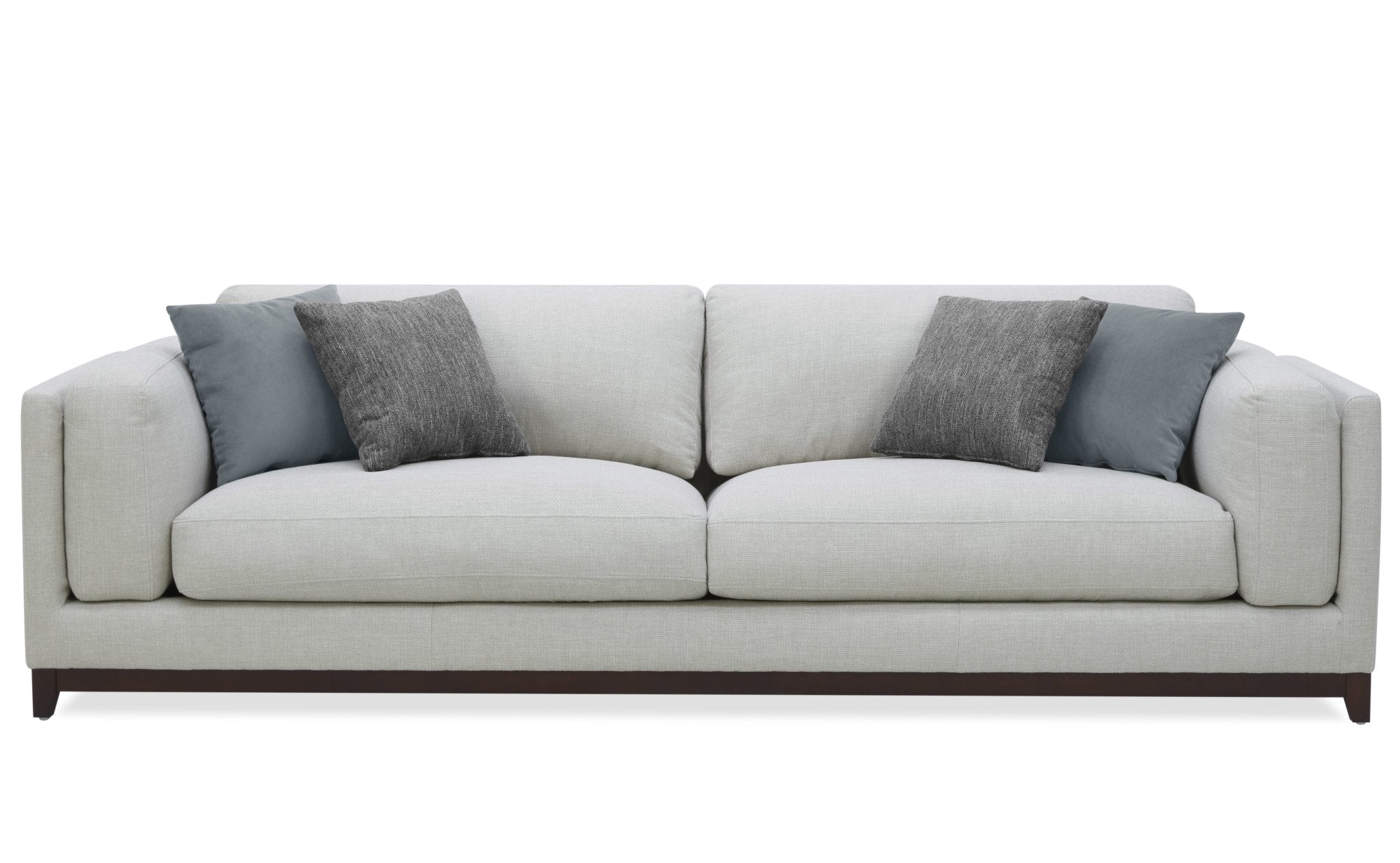 Sydney Warm Grey Sofa 270 cm