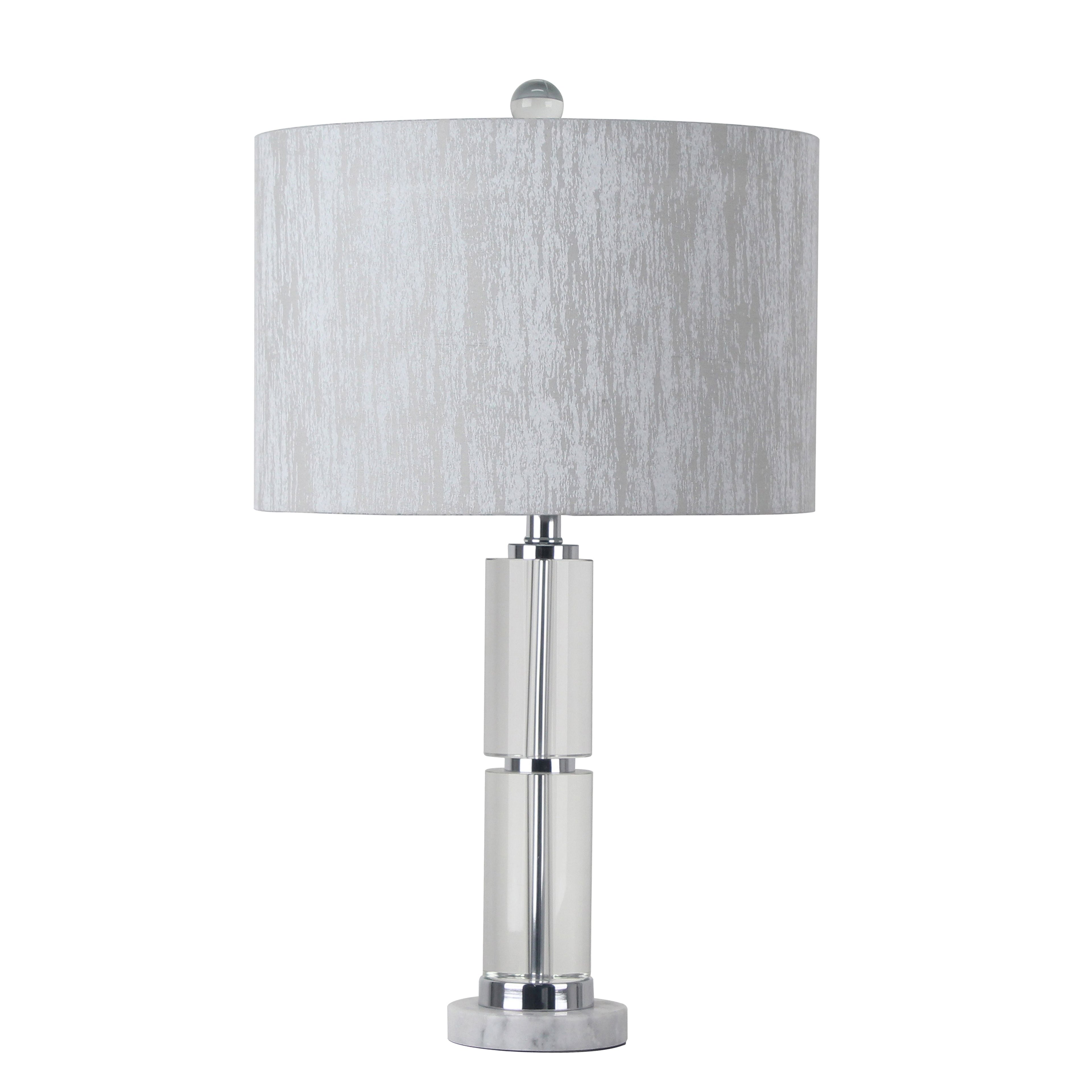 Claremont Woods King Bedroom Set With Two Free Gift GLASS TABLE LAMP