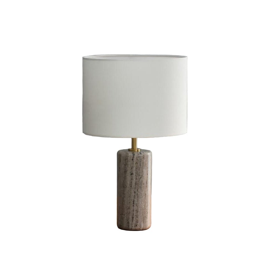 TABLE LAMP W/ROUND SHADE