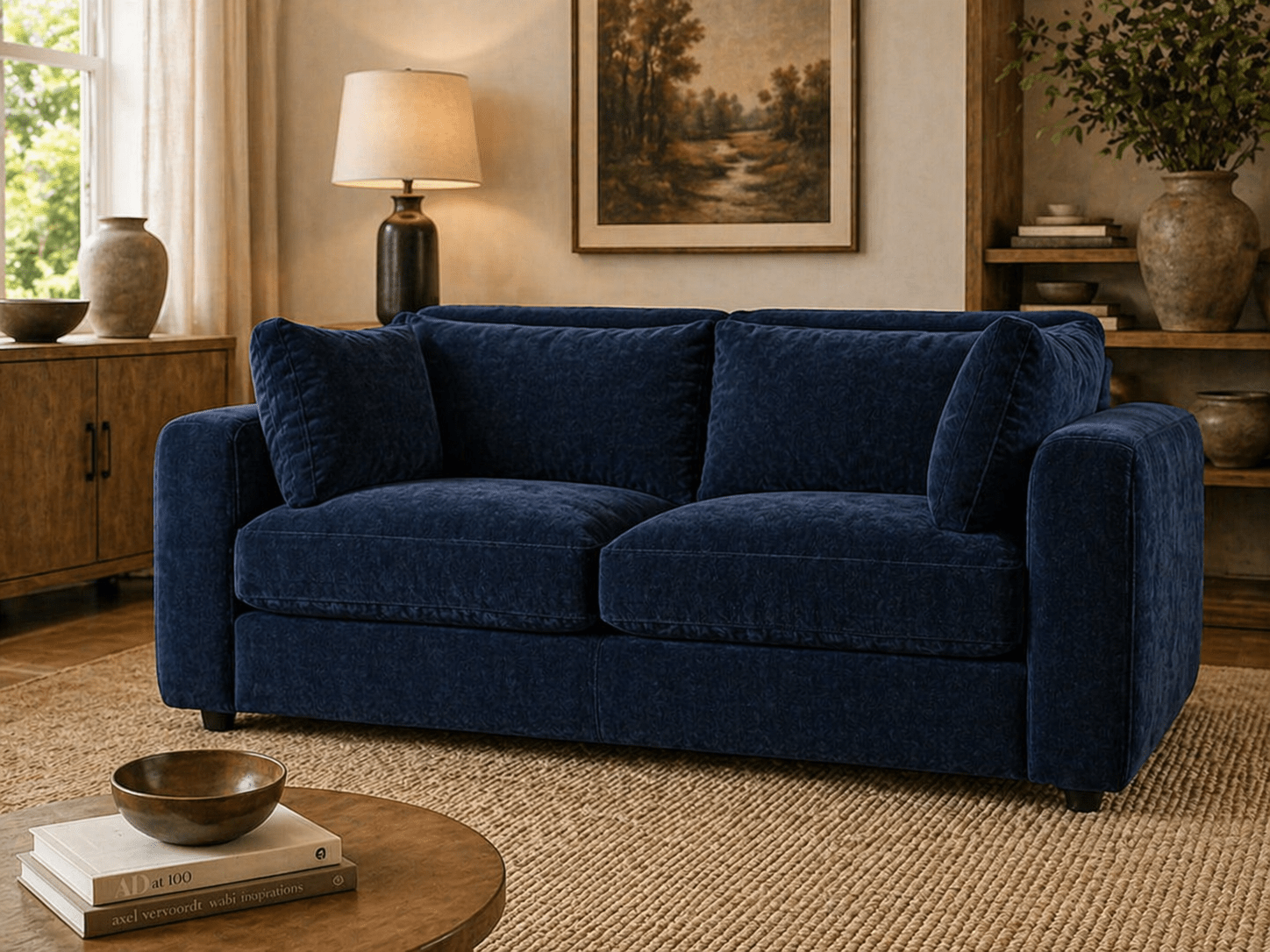 Terrona Rust Loveseat