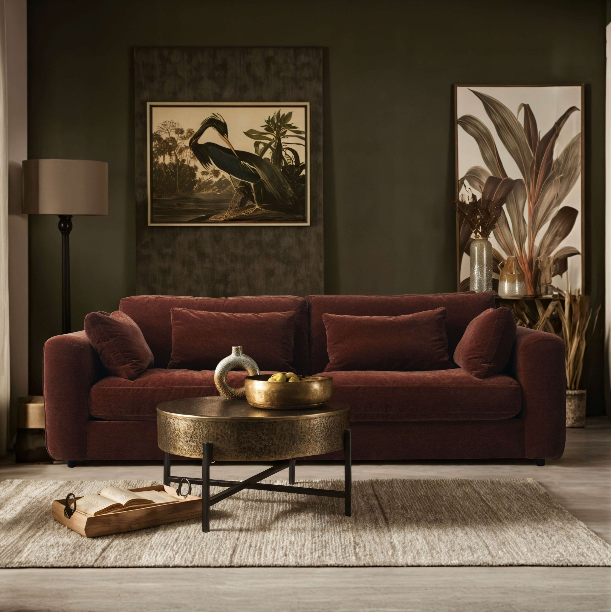 Terrona Rust XL Sofa