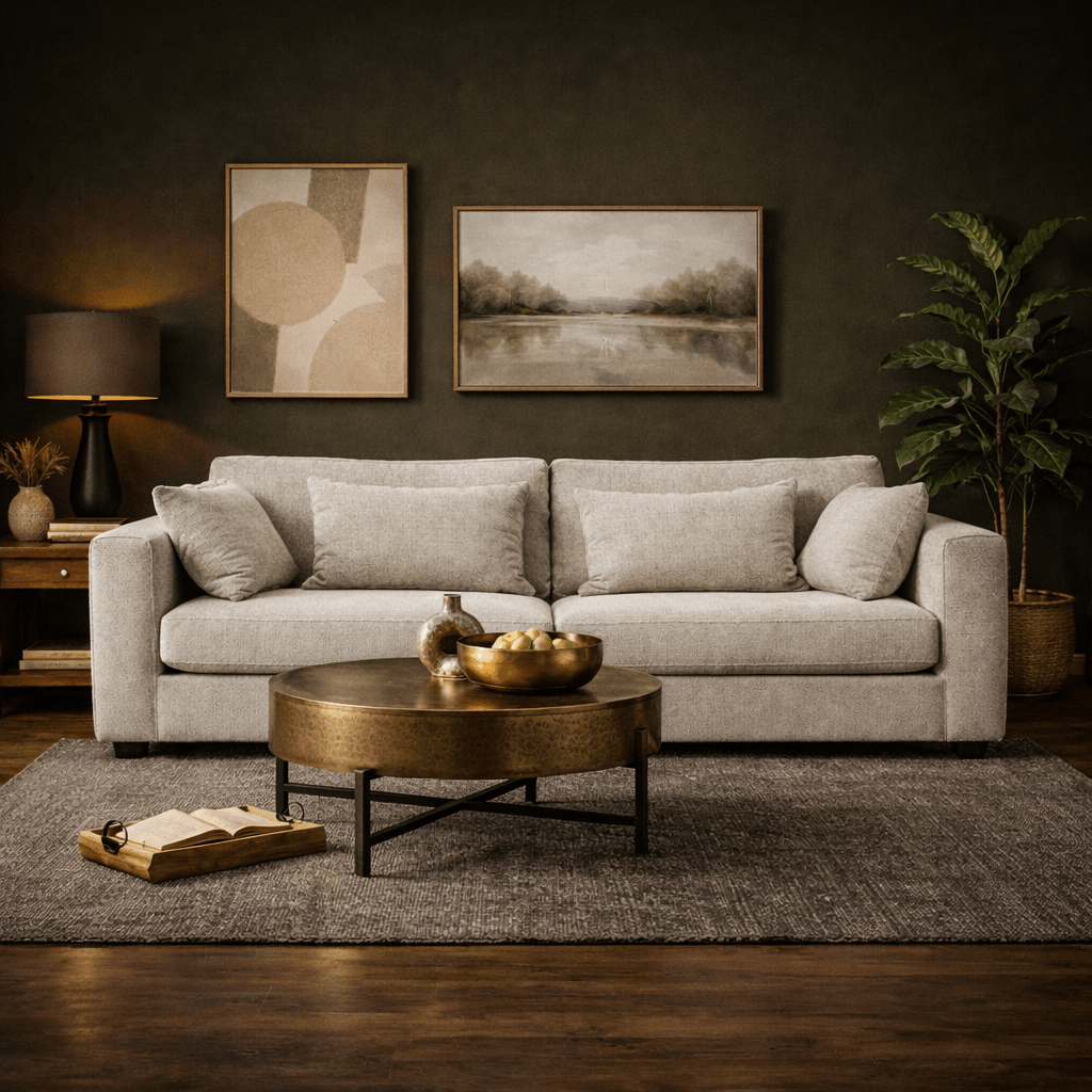 Terrona Rust XL Sofa