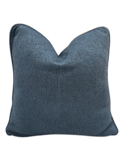 Textured Blue Cushion