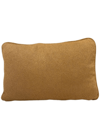 Textured Camel Brown Cushion