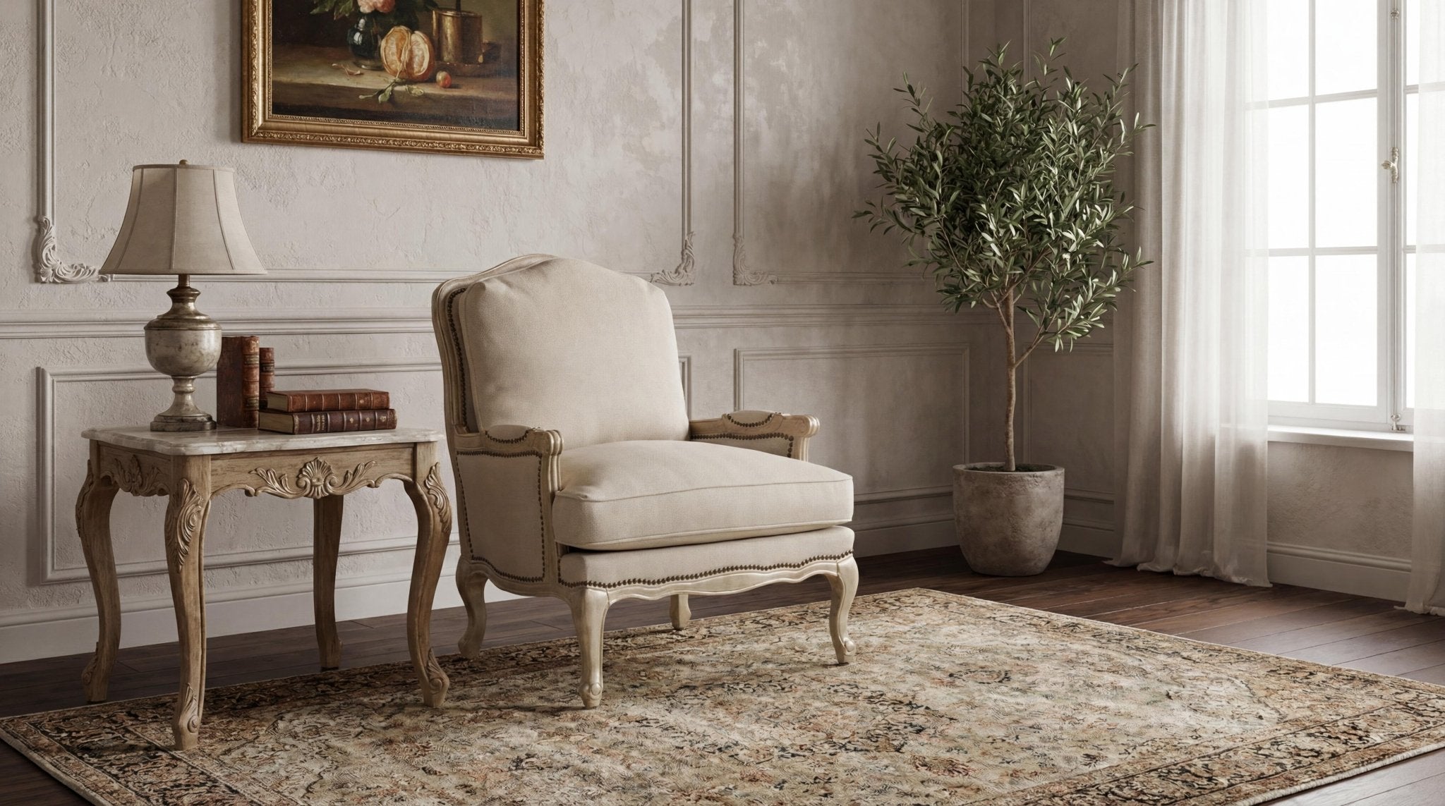 The Royal Navy Accent Chair