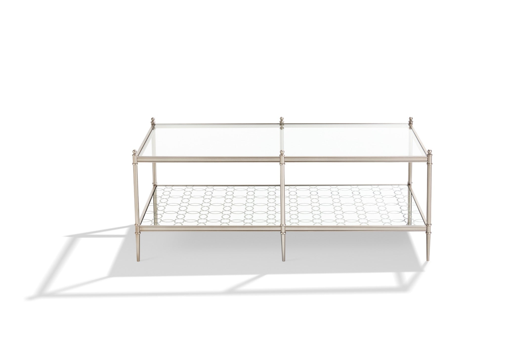 The Silver Vista Retanglar End TABLE