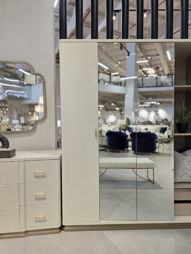 Timeless Tranquility White Wardrobe