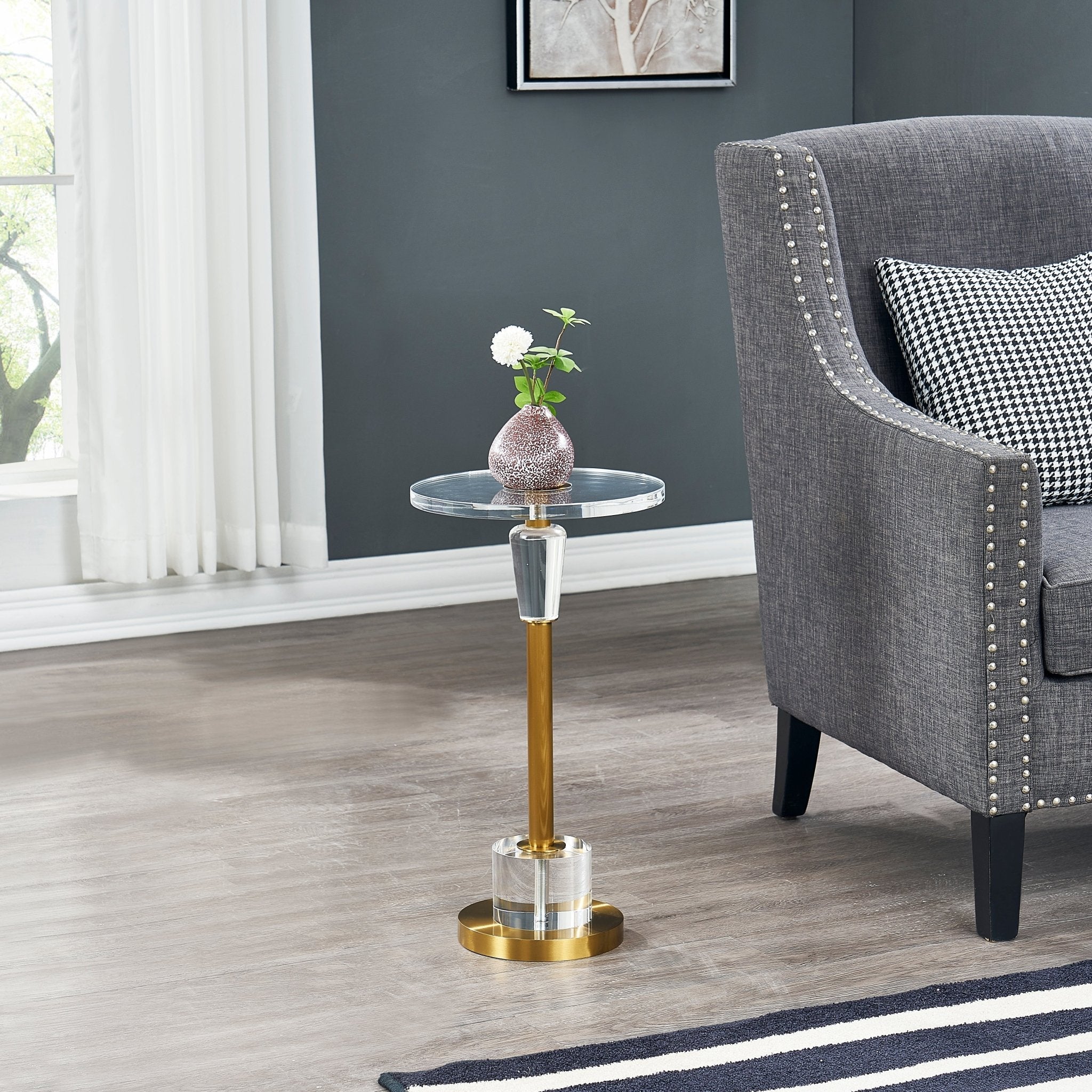 Tower Acrylic Side Table