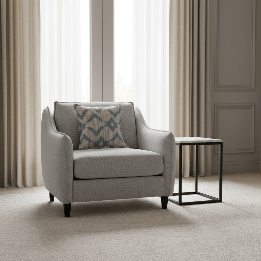 Trendy Grey Chair