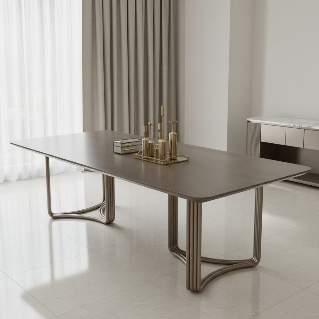Urban Oasis Brown Dining Table